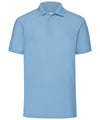 Fruit of the Loom SS402 65/35 Polo — Sky Blue