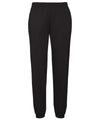 Fruit of the Loom SS405 Classic 80/20 elasticated sweatpants — Black