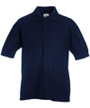 Fruit of the Loom SS417 Kids 65/35 piqué polo — Deep Navy