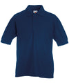 Fruit of the Loom SS417 Kids 65/35 piqué polo — Navy