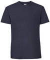 Fruit of the Loom SS422 Iconic 195 ringspun premium T — Deep Navy
