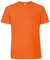 Fruit of the Loom SS422 Iconic 195 ringspun premium T — Orange