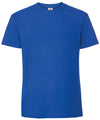 Fruit of the Loom SS422 Iconic 195 ringspun premium T — Royal Blue