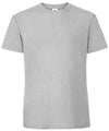 Fruit of the Loom SS422 Iconic 195 ringspun premium T — Zinc
