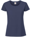 Fruit of the Loom SS424 Women's Iconic 195 ringspun premium t-shirt — Navy