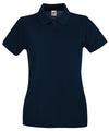 Fruit of the Loom SS505 Women's premium polo — Deep Navy