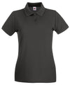 Fruit of the Loom SS505 Women's premium polo — Light Graphite