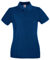 Fruit of the Loom SS505 Women's premium polo — Navy