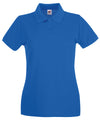 Fruit of the Loom SS505 Women's premium polo — Royal Blue