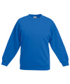 Fruit of the Loom SS801 Kids premium set-in sweatshirt — Royal Blue