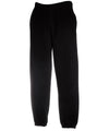 Fruit of the Loom SS805 Premium 70/30 elasticated sweatpants — Black