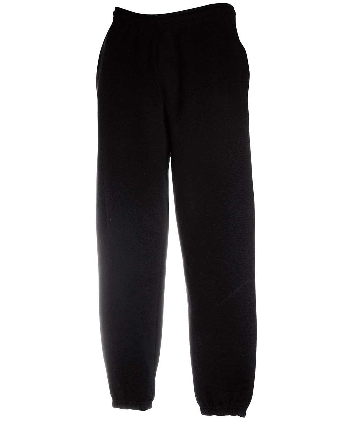 Fruit of the Loom SS805 Premium 70/30 elasticated sweatpants — Black