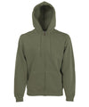 Fruit of the Loom SS822 Premium 70/30 hooded sweatshirt jacket — Classic Olive