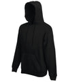Fruit of the Loom SS824 Premium 70/30 hooded sweatshirt — Black