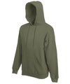 Fruit of the Loom SS824 Premium 70/30 hooded sweatshirt — Classic Olive
