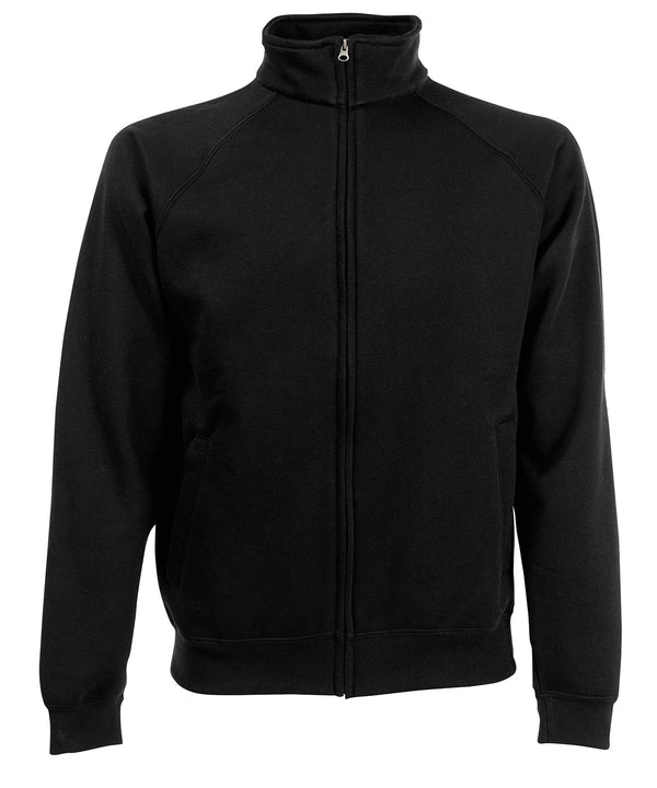 Fruit of the Loom SS826 Premium 70/30 sweatshirt jacket — Black