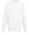 Fruit of the Loom SS970 Lightweight raglan sweatshirt — White