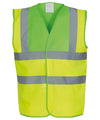 Yoko YK001 Hi-vis 2-band-and-braces waistcoat (HVW100)