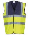 Yoko YK001 Hi-vis 2-band-and-braces waistcoat (HVW100)