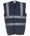 Yoko YK001 Hi-vis 2-band-and-braces waistcoat (HVW100)