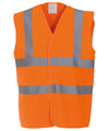 Yoko YK001 Hi-vis 2-band-and-braces waistcoat (HVW100)