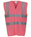 Yoko YK001 Hi-vis 2-band-and-braces waistcoat (HVW100)