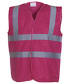 Yoko YK001 Hi-vis 2-band-and-braces waistcoat (HVW100)