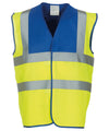 Yoko YK001 Hi-vis 2-band-and-braces waistcoat (HVW100)
