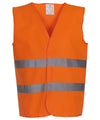 Yoko YK003 Hi-vis 2-band waistcoat (HVW102)