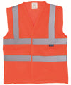 Yoko YK006 Top cool open mesh 2-band-and-braces waistcoat (HVW120)
