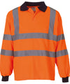 Yoko YK021 Hi-vis long sleeve polo (HVJ310)
