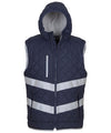 Yoko YK026 Hi-vis Kensington hooded gilet (HV007)