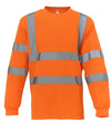 Yoko YK033 Hi-vis long sleeve t-shirt (HVJ420)