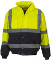 Yoko YK044 Hi-vis two-tone bomber jacket (HVP218)