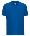 Russell J577M Ultimate classic cotton polo — Azure