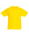 Fruit of the Loom SS088 Kids original T — Yellow