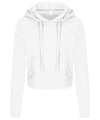 AWDis JH016 Women's cropped hoodie - Arctic White