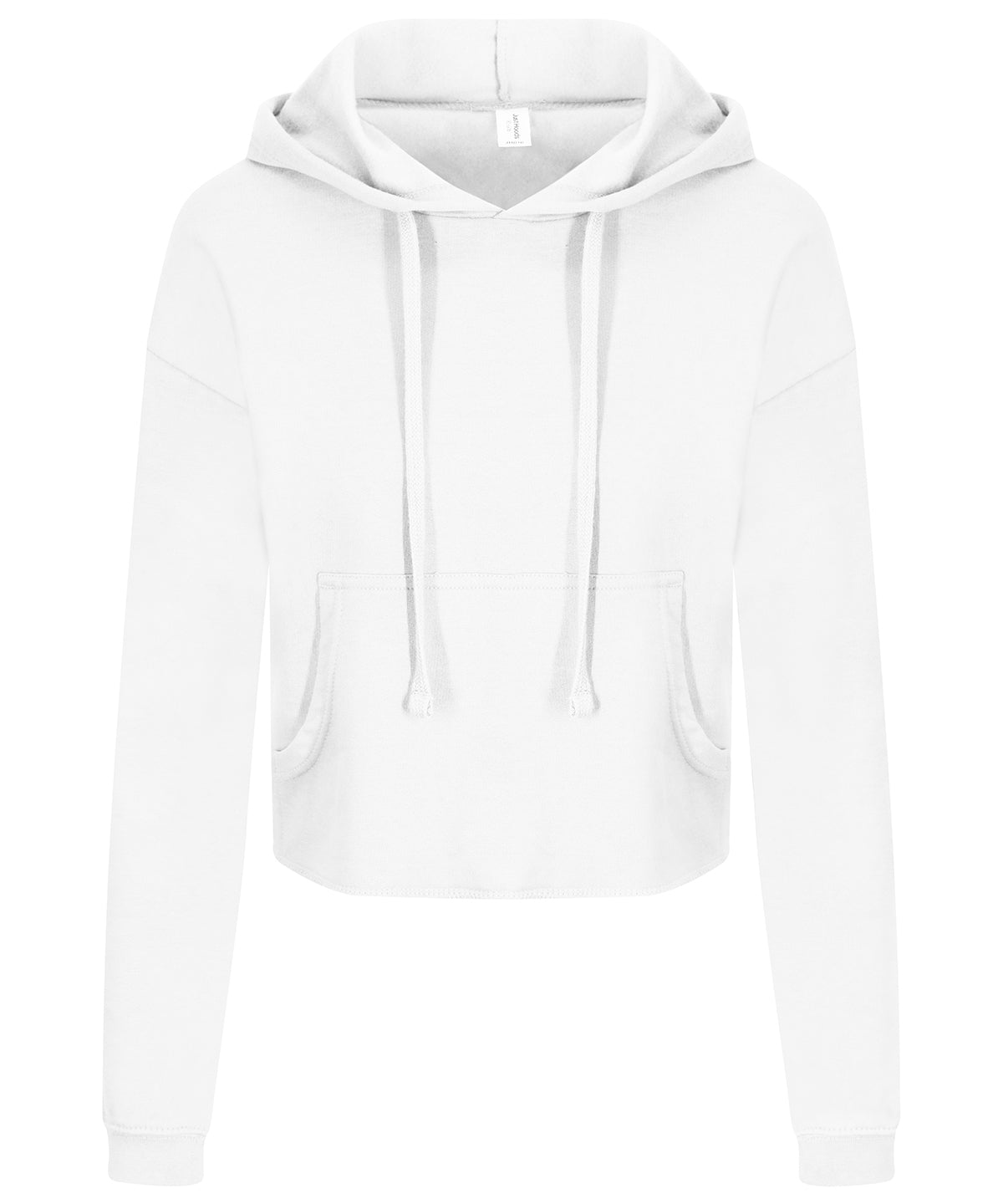 AWDis JH016 Women's cropped hoodie - Arctic White