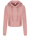 AWDis JH016 Women's cropped hoodie - Dusty Pink