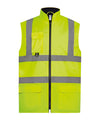 Yoko YK105 Hi-vis padded bodywarmer (HV005)