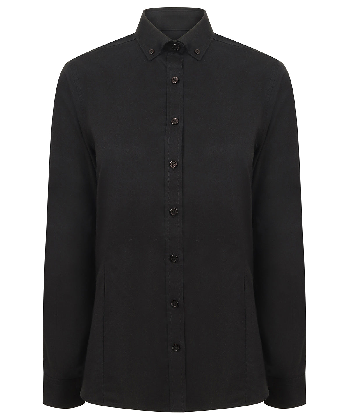 Henbury HB513 Women's modern long sleeve Oxford shirt
