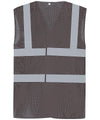 Yoko YK006 Top cool open mesh 2-band-and-braces waistcoat (HVW120)