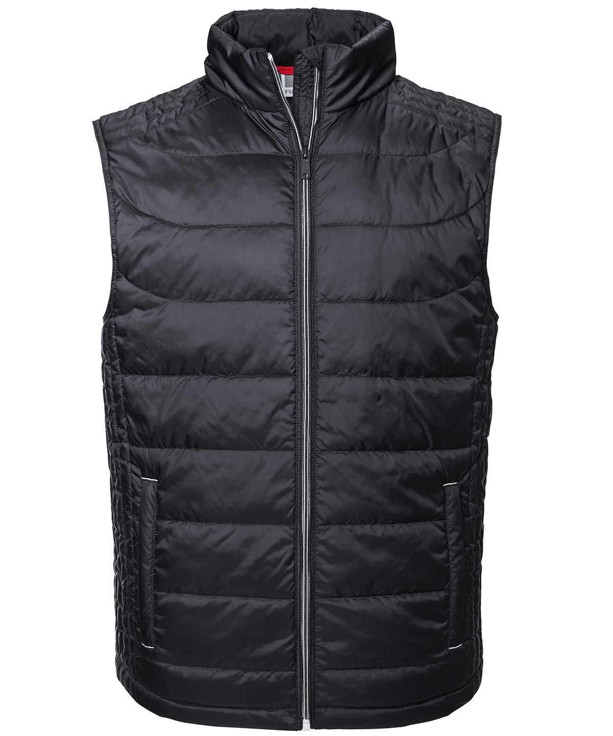 RUSSELL J441M - NANO BODYWARMER — Black