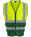 ProRTX RX705 Executive waistcoat - HV Yellow/Paramedic Green