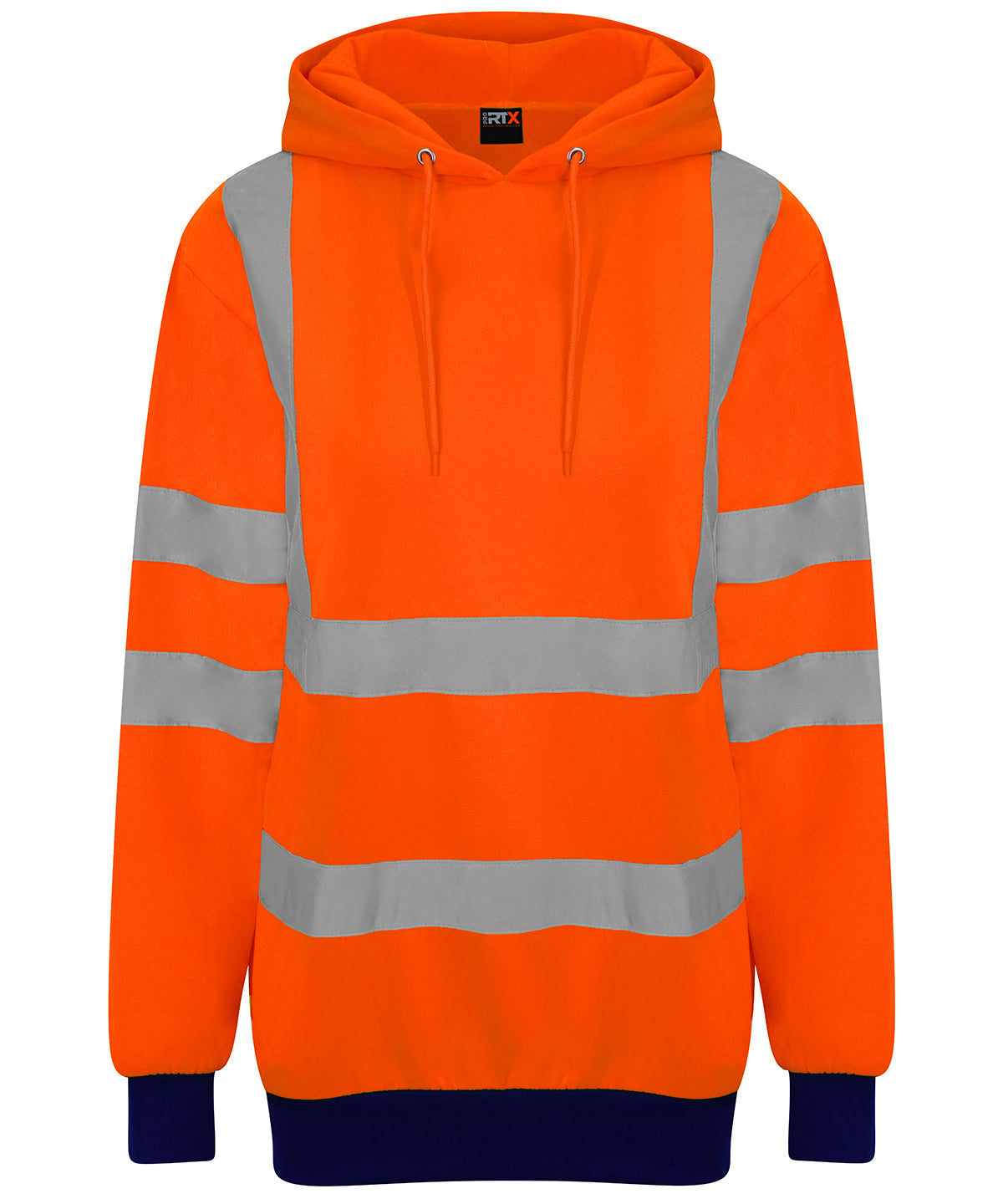 ProRTX RX740 High visibility hoodie - HV Orange/Navy