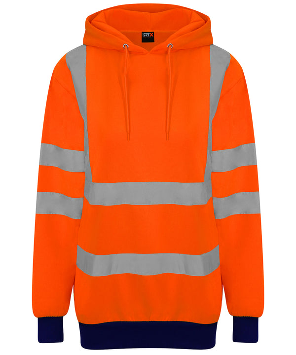 ProRTX RX740 High visibility hoodie - HV Orange/Navy