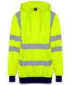 ProRTX RX740 High visibility hoodie - HV Yellow/Navy