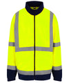 ProRTX RX750 High visibility full-zip fleece - HV Yellow/Navy