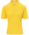 Fruit of the Loom SS417 Kids 65/35 piqué polo — Sunflower