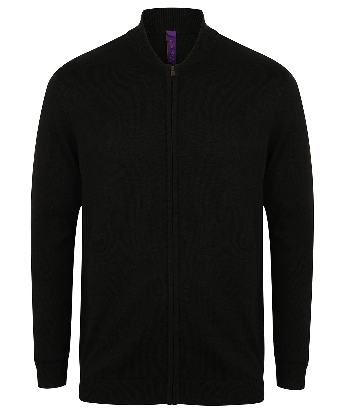 Henbury HB718 Unisex zip-through cardigan
